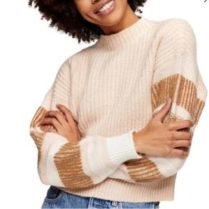 NWT Topshop Stripe Crewneck Sweater